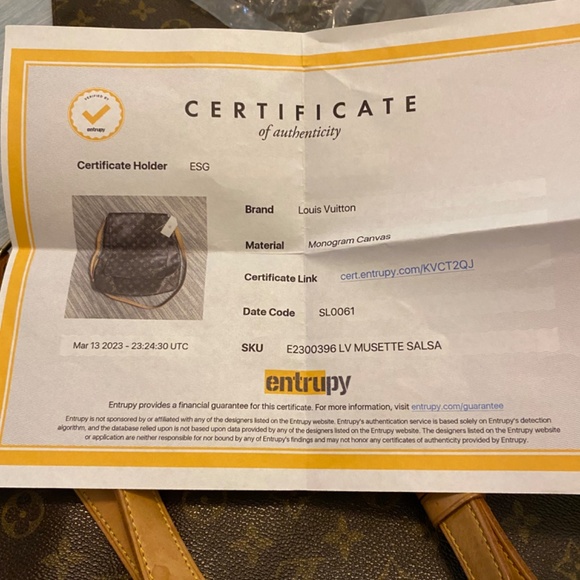 Louis Vuitton Salsa Musette along Strap GM - Picture 5 of 5